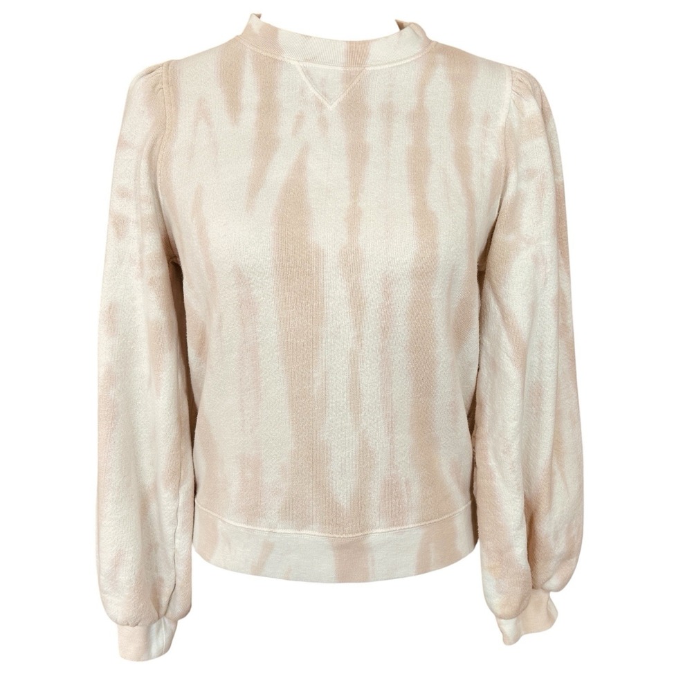 Ulla Johnson Carmen Tie Dye Crewneck Sweatshirt Small Indie Designer Lux Retro